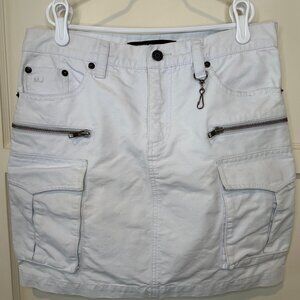 Marc Jacobs Cargo Skirt, White, Size 4